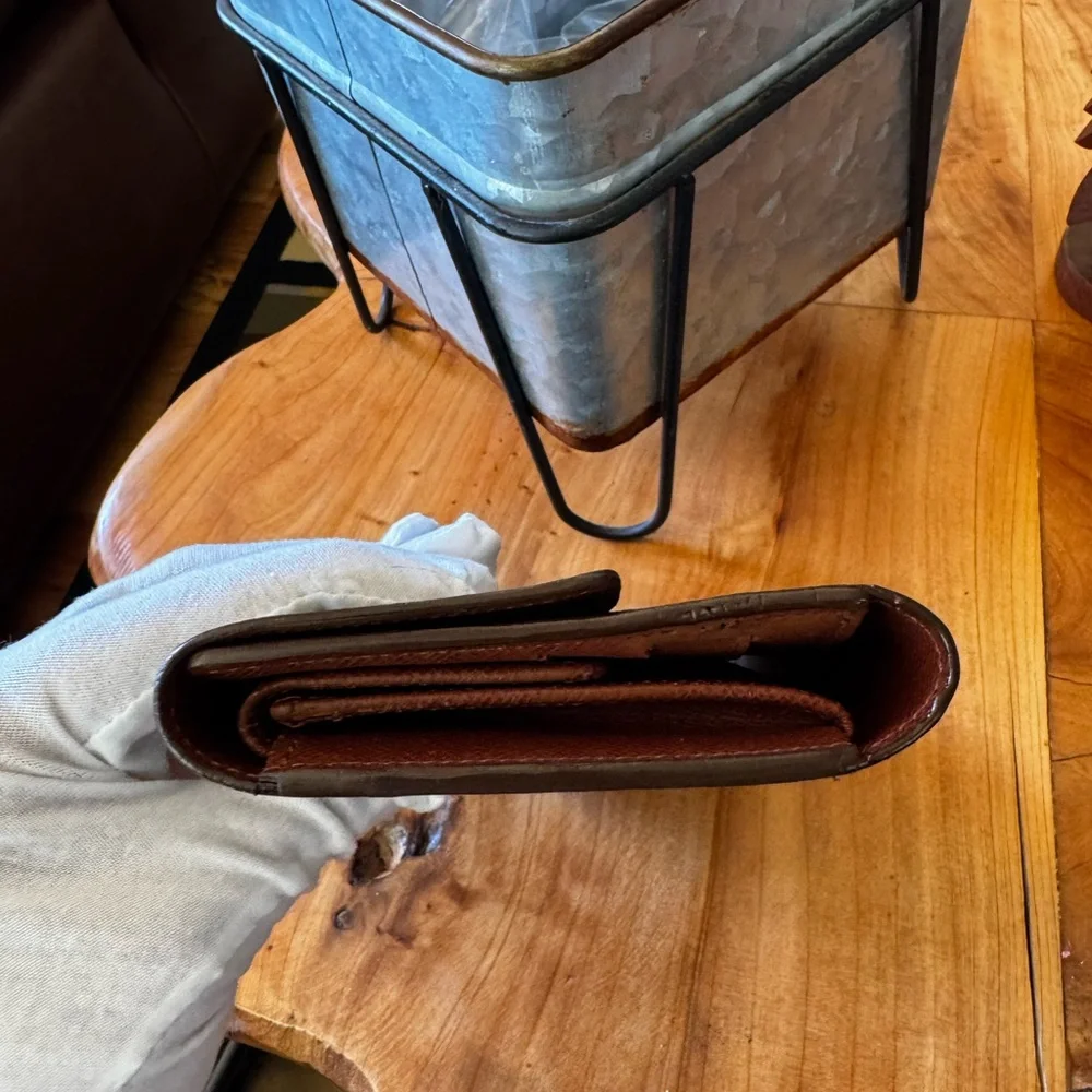 Louis Vuitton, international monogram, brown, long wallet vintage 2000 - Picture 4 of 15